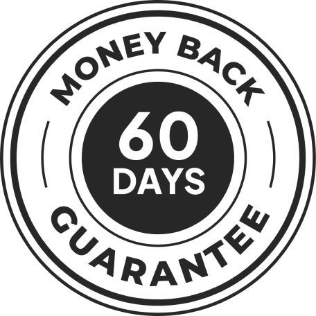 60 day money back guarantee