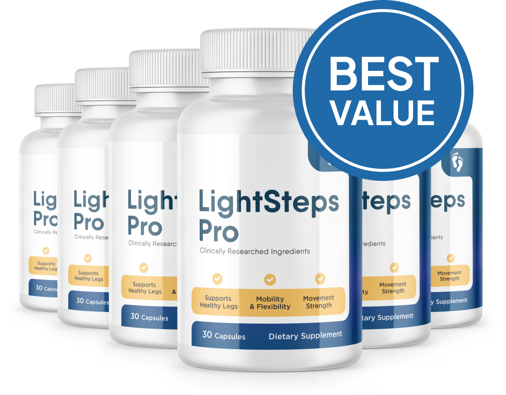 LightSteps Pro six bottle package